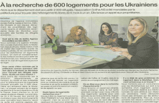 Article-OuestFrance-ukraine - SOLIHA-agence-immobilière-sociale-morbihan